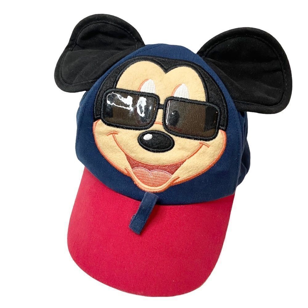 Disney Mickey Mouse Hat with Sunglasses Holder in Size Toddler